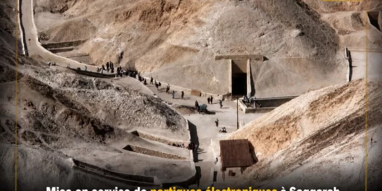 L’Égypte renforce la numérisation des services touristiques à Saqqarah et dans la Vallée des Rois 1 - Le Progrès Egyptien
