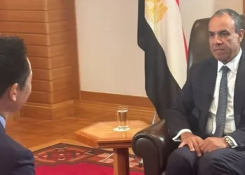 Abdel-Aati accorde une interview à la chaîne de télévision japonaise NHK