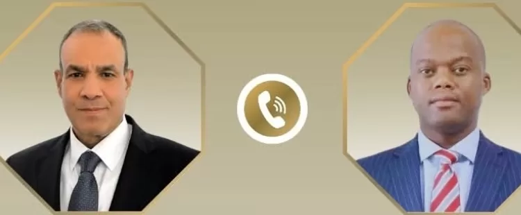 Entretien téléphonique entre Abdel-Aati et le secrétaire général de l'Accord de libre-échange continental africain 2 - Le Progrès Egyptien Entretien téléphonique entre Abdel-Aati et le secrétaire général de l'Accord de libre-échange continental africain 1 - Le Progrès Egyptien