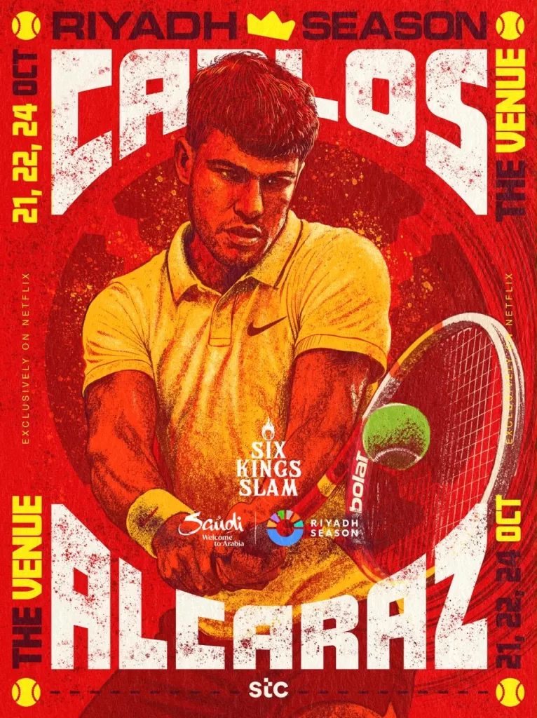 Six Kings Slam : Les stars mondiales du tennis de retour à Riyad en octobre 5 - Le Progrès Egyptien