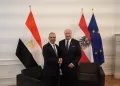 Le ministre des Affaires étrangères remet un message du président Al-Sissi au chancelier fédéral autrichien
