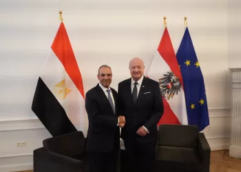 Le ministre des Affaires étrangères remet un message du président Al-Sissi au chancelier fédéral autrichien