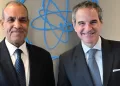 Le ministre des Affaires étrangères s’entretient avec le directeur général de l’AIEA