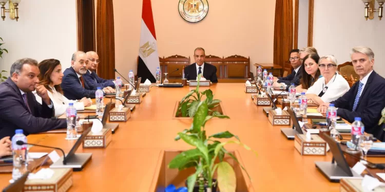 Le ministre des AE reçoit une délégation de la commission des DH du Parlement européen 1 - Le Progrès Egyptien