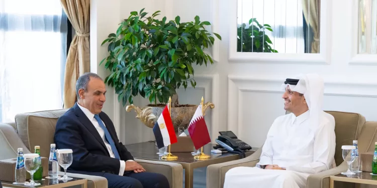 Le ministre des Affaires étrangères rencontre son homologue qatari à Doha 2 - Le Progrès Egyptien Le ministre des Affaires étrangères rencontre son homologue qatari à Doha 1 - Le Progrès Egyptien