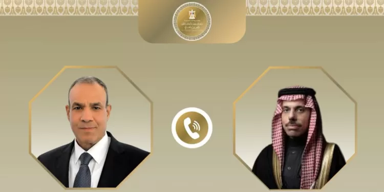 Le ministre des Affaires étrangères s'entretient avec son homologue saoudien des efforts de désescalade dans la région 2 - Le Progrès Egyptien Le ministre des Affaires étrangères s'entretient avec son homologue saoudien des efforts de désescalade dans la région 1 - Le Progrès Egyptien