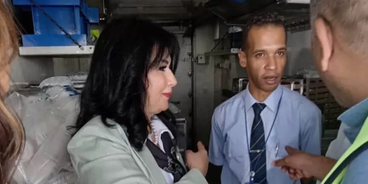 La présidente d’EgyptAir Services Aériens inspecte les sites opérationnels 1 - Le Progrès Egyptien