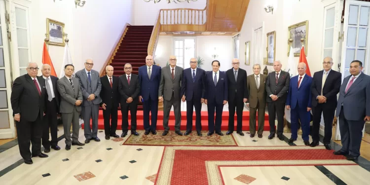 Le président du Conseil d'État reçoit le président de l'Autorité des Contentieux de l'État 1 - Le Progrès Egyptien
