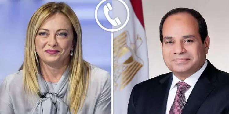 Al Sissi reçoit un appel téléphonique de la PM italienne 2 - Le Progrès Egyptien Al Sissi reçoit un appel téléphonique de la PM italienne 1 - Le Progrès Egyptien