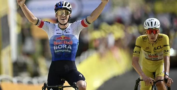Tour de France: Evenepoel ramasse la mise, les espoirs de Vingegaard ruinés 2 - Le Progrès Egyptien Tour de France: Evenepoel ramasse la mise, les espoirs de Vingegaard ruinés 1 - Le Progrès Egyptien