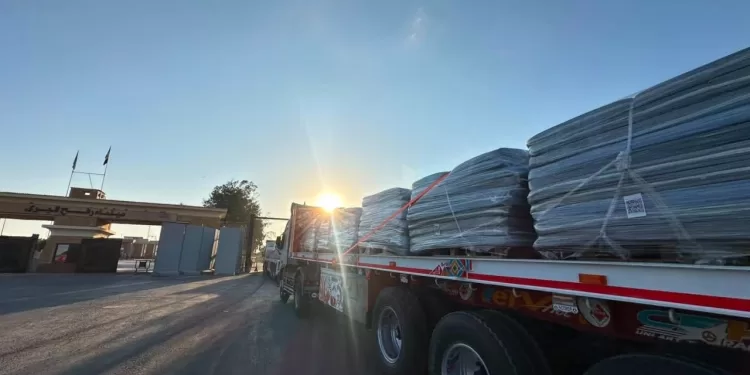 « Zad Al-Ezza 243 » : De nouvelles aides égyptiennes pour Gaza 2 - Le Progrès Egyptien « Zad Al-Ezza 243 » : De nouvelles aides égyptiennes pour Gaza 1 - Le Progrès Egyptien