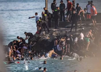Afflux massif de migrants vers Ceuta 4 - Le Progrès Egyptien Afflux massif de migrants vers Ceuta