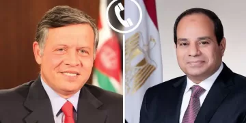 Proche-Orient : Al-Sissi s’entretient avec le roi Abdallah II