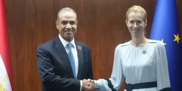 Abdel-Aati rencontre la Haute Représentante de l’Union européenne pour les A.E.