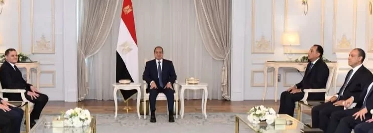 Al-Sissi reçoit le chef du Gouvernement d'union nationale libyen 1 - Le Progrès Egyptien