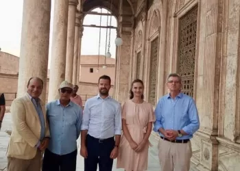 Le président du Monténégro en visite à la Citadelle de Saladin