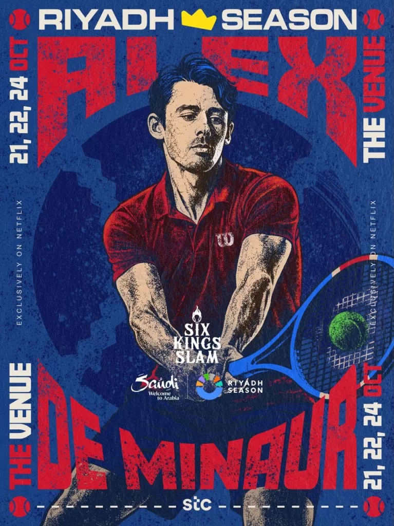 Six Kings Slam : Les stars mondiales du tennis de retour à Riyad en octobre 3 - Le Progrès Egyptien