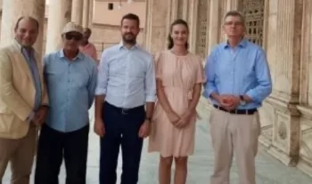 Le président du Monténégro et son épouse visitent la Citadelle de Salah Eddine au Caire