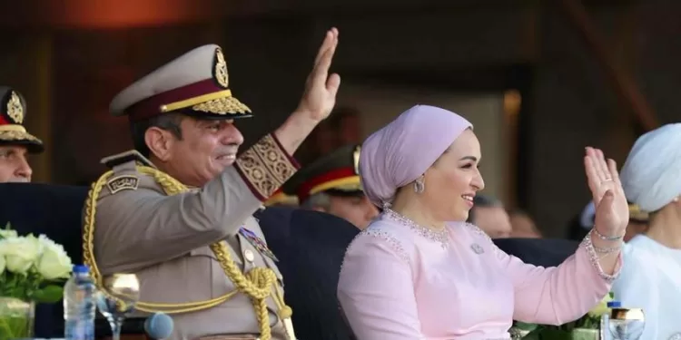 La Première Dame partage sa joie pour l'inauguration du Commandement stratégique 1 - Le Progrès Egyptien