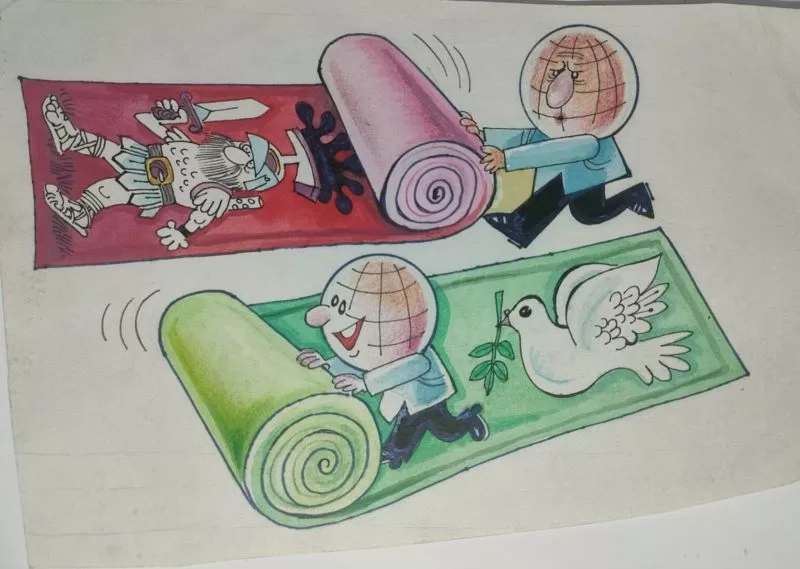 Entre satire et émotion : « Taj pour le rire » célèbre la force du dessin humoristique 4 - Le Progrès Egyptien Entre satire et émotion : « Taj pour le rire » célèbre la force du dessin humoristique 3 - Le Progrès Egyptien