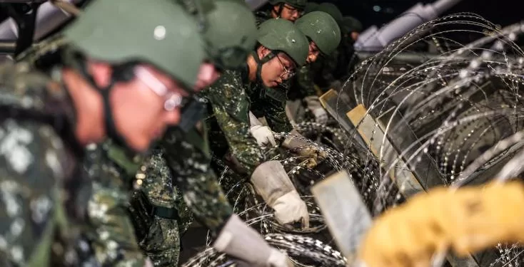 Taïwan bloque un pont stratégique lors de la simulation d'une invasion par la Chine 1 - Le Progrès Egyptien