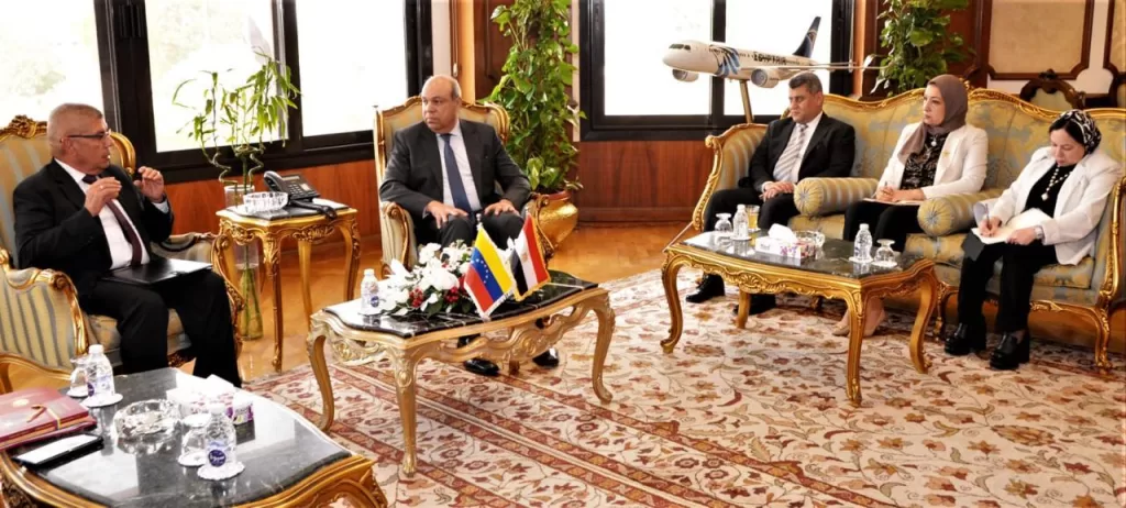 Le ministre de l’Aviation renforce la coopération avec l’Irak, le Venezuela et le Kazakhstan 8 - Le Progrès Egyptien Le ministre de l’Aviation renforce la coopération avec l’Irak, le Venezuela et le Kazakhstan 7 - Le Progrès Egyptien