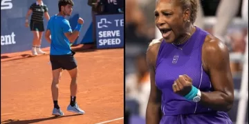 Alcaraz et Serena Williams en double Alcaraz et Serena Williams en double mixte à l’US Open
