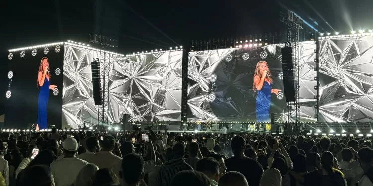 Affluence au concert de Tamer Ashour et Elissa à Yalla Sahel 1 - Le Progrès Egyptien