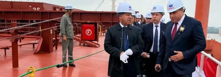 L'Égypte reçoit deux nouveaux navires du chantier naval chinois New Hantong 1 - Le Progrès Egyptien