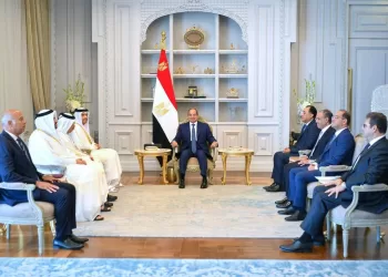 Al-Sissi reçoit le PM qatari