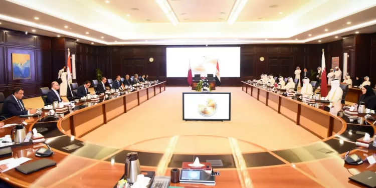 7ème session du Comité supérieur mixte égypto-qatari, à El-Alamein 2 - Le Progrès Egyptien 7ème session du Comité supérieur mixte égypto-qatari, à El-Alamein 1 - Le Progrès Egyptien