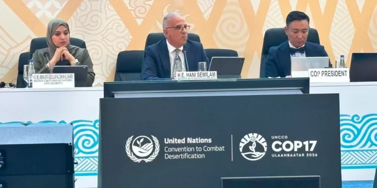 COP17-Mongolie: L'Égypte appelle à mobiliser les financements pour lutter contre la désertification et la sécheresse 2 - Le Progrès Egyptien COP17-Mongolie: L'Égypte appelle à mobiliser les financements pour lutter contre la désertification et la sécheresse 1 - Le Progrès Egyptien