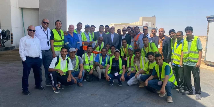 Le président d’EgyptAir Services au sol inspecte la station d’Alamein et s’assure de la pleine préparation des équipes
2 - Le Progrès Egyptien Le président d’EgyptAir Services au sol inspecte la station d’Alamein et s’assure de la pleine préparation des équipes
1 - Le Progrès Egyptien