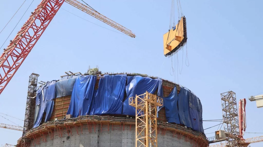 Al-Dabaa: Cinquième niveau de l’enceinte de confinement du réacteur 4 - Le Progrès Egyptien Al-Dabaa: Cinquième niveau de l’enceinte de confinement du réacteur 3 - Le Progrès Egyptien