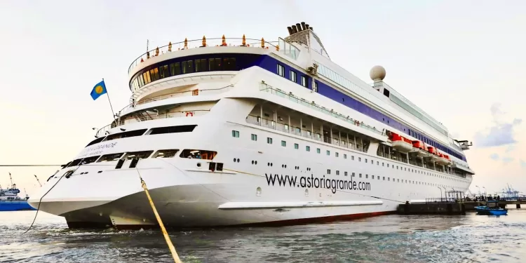 Première escale à Port-Saïd-Ouest pour le paquebot ASTORIA GRANDE 1 - Le Progrès Egyptien
