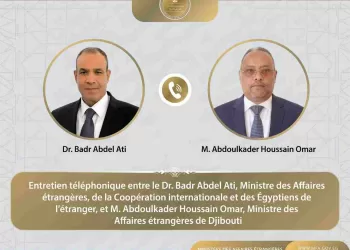 Coopération égypto-djiboutienne et stabilité dans la Corne de l'Afrique au menu d'un échange téléphonique 3 - Le Progrès Egyptien Coopération égypto-djiboutienne et stabilité dans la Corne de l’Afrique au menu d’un échange téléphonique
