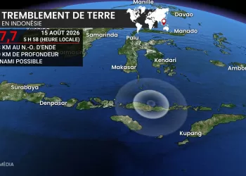 Indonésie : Séisme meurtrier de magnitude 7,7, l'alerte au tsunami levée 3 - Le Progrès Egyptien Indonésie : Séisme meurtrier de magnitude 7,7, l’alerte au tsunami levée