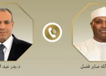 Abdel Aati et son homologue tchadien examinent les moyens de renforcer les relations bilatérales
