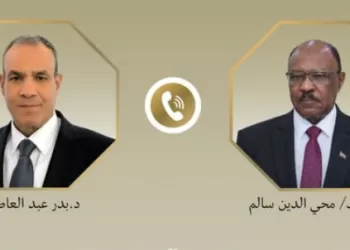 Abdel Aati s’entretient avec son homologue soudanais de l’évolution de la situation au Soudan