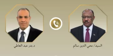 Abdel Aati s’entretient avec son homologue soudanais de l’évolution de la situation au Soudan