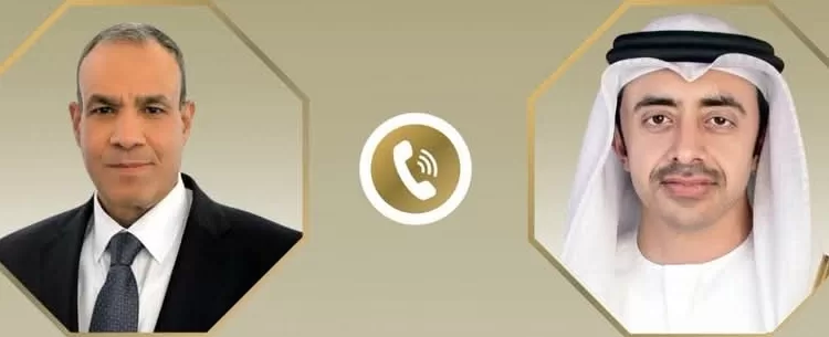 Abdel-Aati examine avec son homologue émirati les relations bilatérales et l'actualité régionale 1 - Le Progrès Egyptien