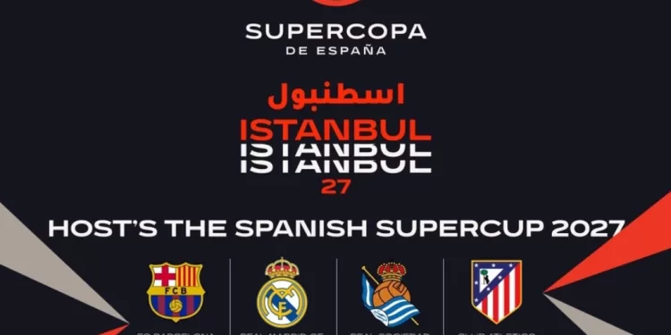 Turki Al-Sheikh annonce le parrainage de Riyadh Season à la Supercoupe d'Espagne 2027, à Istanbul 2 - Le Progrès Egyptien Turki Al-Sheikh annonce le parrainage de Riyadh Season à la Supercoupe d'Espagne 2027, à Istanbul 1 - Le Progrès Egyptien