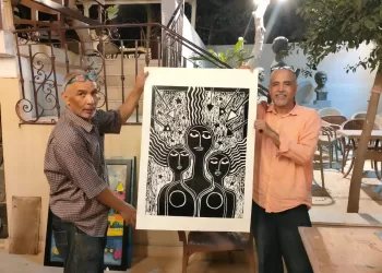 Ahmed Mohsen… une nouvelle star née au cœur de l’atelier de gravure 17 - Le Progrès Egyptien Ahmed Mohsen… une nouvelle star née au cœur de l’atelier de gravure