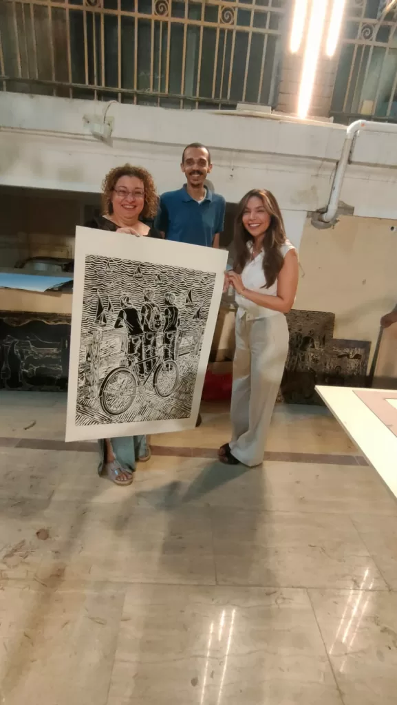 Hassan Ghanem donne une « bouffée de vie » à l’art de la gravure 8 - Le Progrès Egyptien Hassan Ghanem donne une « bouffée de vie » à l’art de la gravure 7 - Le Progrès Egyptien