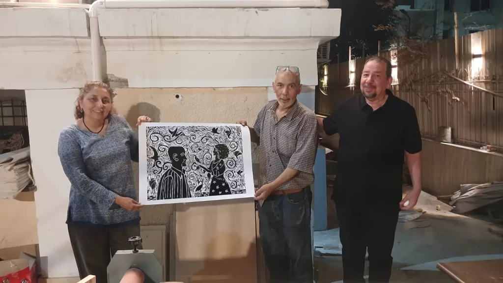 Hassan Ghanem donne une « bouffée de vie » à l’art de la gravure 4 - Le Progrès Egyptien Hassan Ghanem donne une « bouffée de vie » à l’art de la gravure 3 - Le Progrès Egyptien