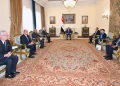 Al-Sissi reçoit le ministre italien des A.E.