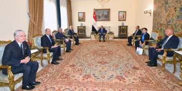 Al-Sissi reçoit le ministre italien des A.E.