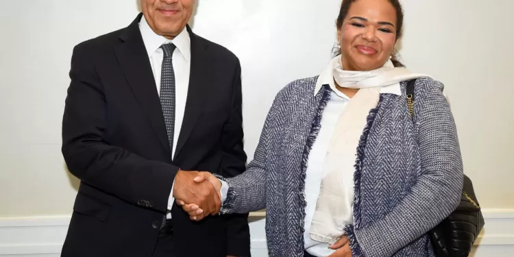 Égypte-RDC : Badr Abdel-Aati et Thérèse Wagner examinent le renforcement de la coopération bilatérale 1 - Le Progrès Egyptien