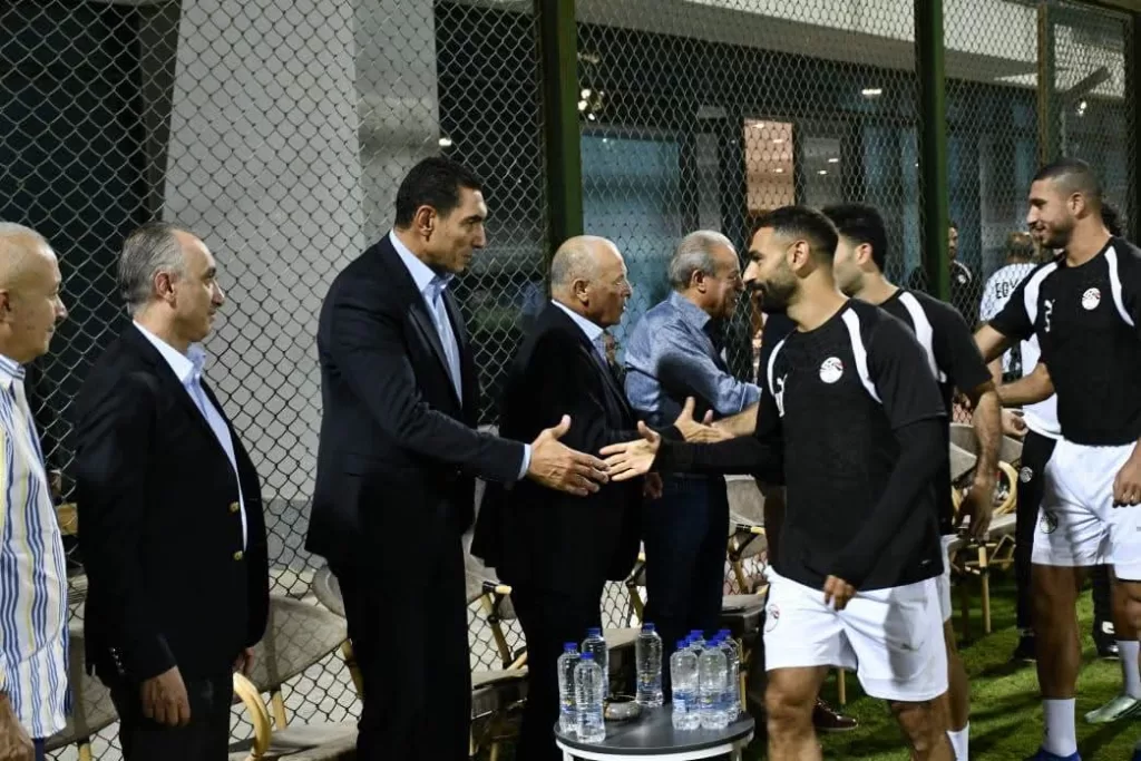 Le ministre du Sport soutient l'équipe nationale d'Égypte 3 - Le Progrès Egyptien