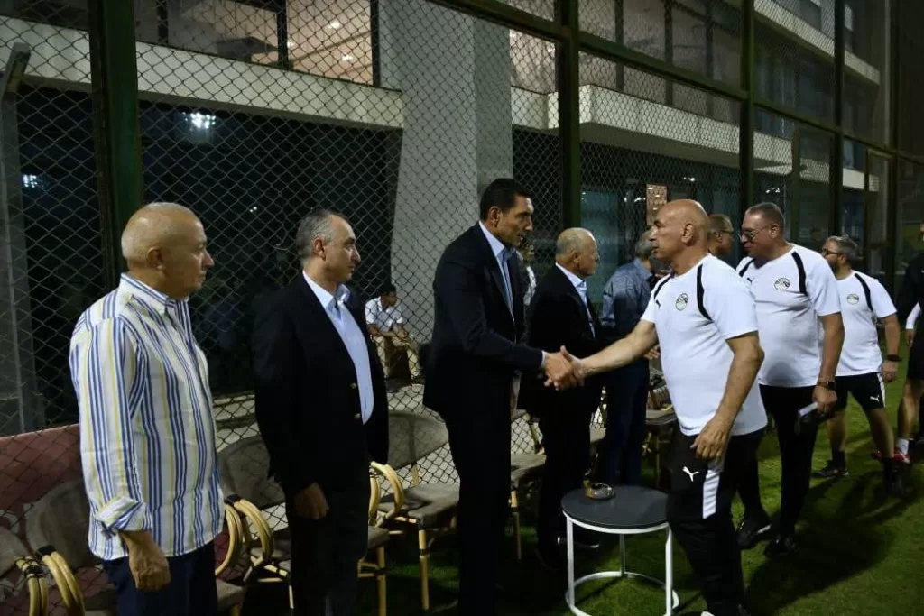 Le ministre du Sport soutient l'équipe nationale d'Égypte 5 - Le Progrès Egyptien